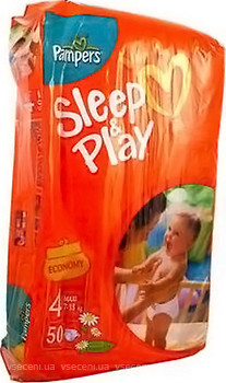 Фото Pampers Sleep&Play Maxi 4 (50 шт)