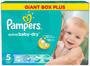 Фото Pampers Active Baby-Dry Junior 5 (87 шт)