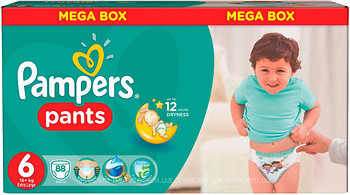 Фото Pampers Pants Extra Large 6 (88 шт)