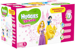 Фото Huggies Трусики-подгузники для девочек 5 (96 шт)