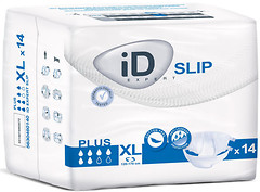 Фото iD Expert Подгузники для взрослых Slip Plus XL (120-170 см) 14 шт