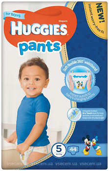 Фото Huggies Pants 5 для мальчиков (44 шт)