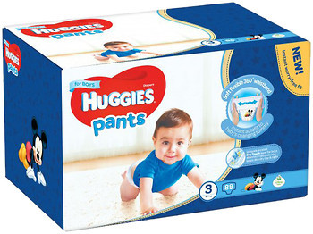Фото Huggies Pants 3 для мальчиков (88 шт)