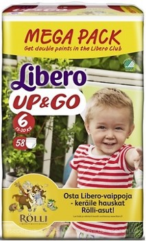 Фото Libero Up&Go 6 (58 шт)