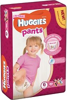 Фото Huggies Pants 6 для девочек (30 шт)