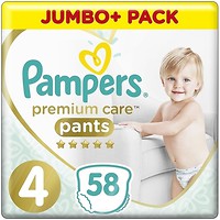 Фото Pampers Pants Premium Care Maxi 4 (58 шт)