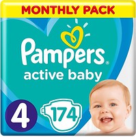 Фото Pampers Active Baby Maxi 4 (174 шт)
