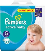 Фото Pampers Active Baby Junior 5 (64 шт)