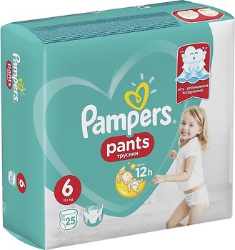 Фото Pampers Pants Extra Large 6 (25 шт)