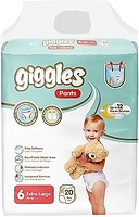 Фото Giggles Pants Extra Large 6 (20 шт)