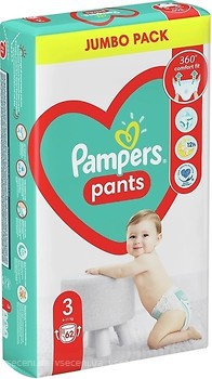 Фото Pampers Pants Midi 3 (62 шт)