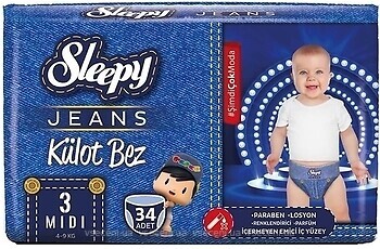 Фото Sleepy Jeans Midi 3 (34 шт)