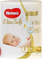 Фото Huggies Elite Soft 2 (58 шт)