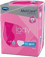 Фото MoliCare Подгузники-трусы Premium Lady Pants M (80-120 см) 7 капель 8 шт