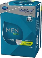 Фото MoliCare Подгузники-трусы Premium Men Pants L (100-150 см) 5 капель 7 шт