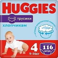 Фото Huggies Pants 4 для мальчиков (116 шт)