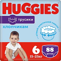 Фото Huggies Pants 6 для мальчиков (88 шт)