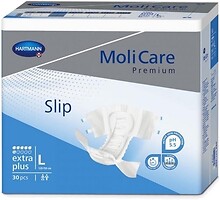 Фото MoliCare Подгузники для взрослых Premium Slip Extra Plus L (120-150 см) 30 шт