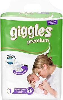 Фото Giggles Premium Newborn 1 (56 шт)