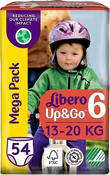 Фото Libero Up&Go 6 (54 шт)