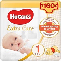 Фото Huggies Extra Care Newborn 1 (160 шт)
