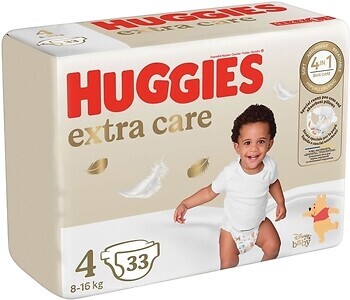 Фото Huggies Extra Care 4 (33 шт)