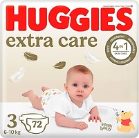 Фото Huggies Extra Care 3 (72 шт)