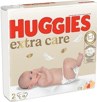 Фото Huggies Extra Care 2 (82 шт)