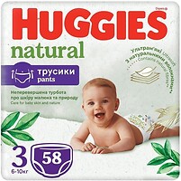 Фото Huggies Natural Pants 3 (58 шт)