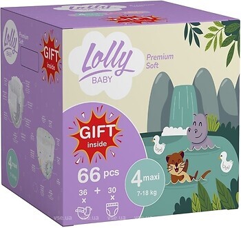 Фото Lolly Premium Soft Maxi 4 (66 шт)