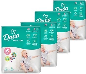 Фото Dada Extra Soft Extra Large 6 (16+ кг) 152 шт