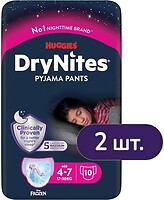 Фото Huggies DryNites 17-30 для девочек (20 шт)