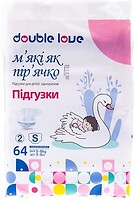 Фото Double Love S 2 (3-8 кг) 64 шт