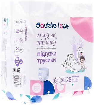 Фото Double Love Pants XXL 6 (15+ кг) 28 шт