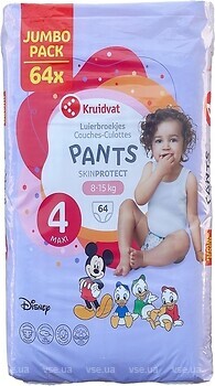 Фото Kruidvat Pants Maxi 4 (8-15 кг) 64 шт
