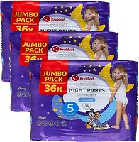 Фото Kruidvat Night Pants Junior 5 (13-20 кг) 108 шт