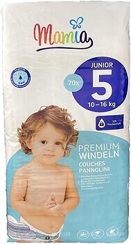 Фото Mamia Premium 5 Junior (10-16 кг) 70 шт