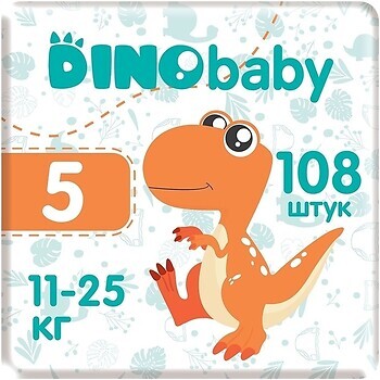 Фото Dino Baby Junior 5 (108 шт)