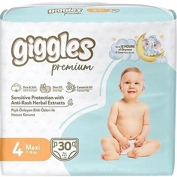 Фото Giggles Premium Maxi 4 (30 шт)