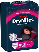 Фото Huggies DryNites 30-48 для девочек (9 шт)