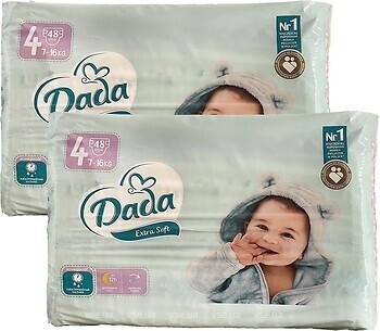 Фото Dada Extra Soft Maxi 4 (7-16 кг) 96 шт