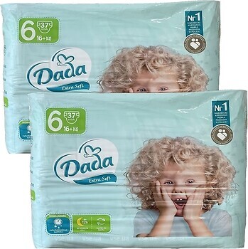 Фото Dada Extra Soft Extra Large 6 (16+ кг) 74 шт