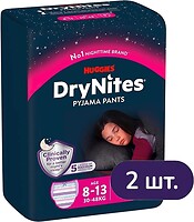 Фото Huggies DryNites 30-48 для девочек (18 шт)