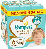 Фото Pampers Premium Care Extra Large 6 (128 шт)