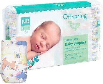 Фото Offspring FairyTale 0 (до 4 кг) 56 шт