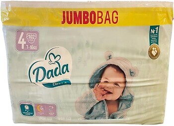 Фото Dada Extra Soft 4 (7-16 кг) 102 шт