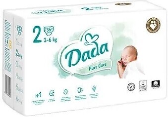 Фото Dada Pure Care 2 (3-6 кг) 35 шт