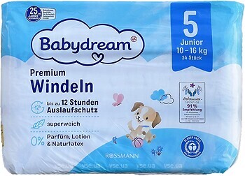 Фото Babydream Premium 5 (34 шт)