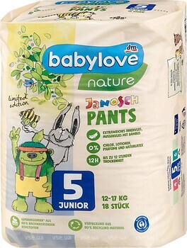 Фото Babylove Pants Nature 5 (12-17 кг) 18 шт