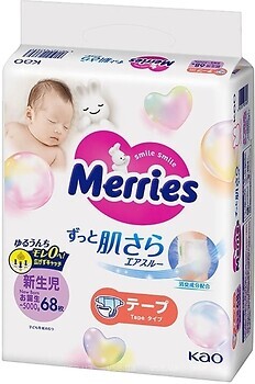 Фото Merries NB (68 шт)
